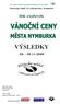 VÝSLEDKY Plavecký oddíl TJ Lokomotiva Nymburk. 39. roník Vánoní ceny msta Nymburka