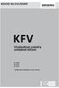 KFV Vícebodové uzávěry ovládané klíčem