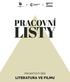 Pracovní. listy. Projektový den. Literatura ve filmu