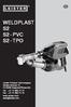 WELDPLAST S2 - PVC S2 - TPO