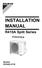 INSTALLATION MANUAL. R410A Split Series. Models RXS42L2V1B. Installation manual R410A Split series. Installationsanleitung Split-Baureihe R410A