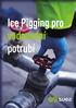 Ice Pigging pro vodovodní potrubí
