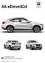 X6 xdrive30d. Vaše BMW online   Vytištěno na Strana 1 / 21