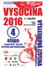 VYSOČINA 2016 VÝSLEDKOVÁ LISTINA ETAPY / INDIVIDUAL CLASSIFICATION