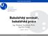 Bakalářský seminář, bakalářská práce. Ing. Vladimír Suchánek, Ph.D., Ing. Petr Vnenk 2018 / 2019