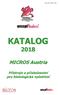 KATALOG 2018 MICROS Austria Přístroje a příslušenství pro histologická vyšetření