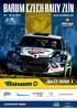 RALLY GUIDE 1 CZ. Vážení přátelé motoristického sportu,