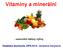Vitaminy a minerální látky