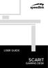 USER GUIDE SCARIT GAMING DESK