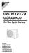 UPUTSTVO ZA UGRADNJU. R410A Split Series. Modeli RXB20C2V1B RXB25C2V1B RXB35C2V1B ARXB25C2V1B ARXB35C2V1B