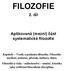 FILOZOFIE. 2. díl. Aplikovaná (mezní) část systematické filozofie