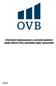 Informační memorandum o ochraně osobních údajů klientů OVB a pravidlech jejich zpracování