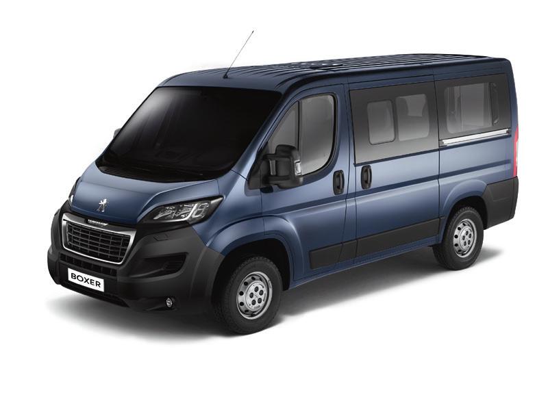 BOXER POLOCOMBI / COMBI / MINIBUS (5-9 MÍST) CENÍK 7 NOVÉ MOTORY 2.2 BlueHDi - Euro 6.2 SERVIS NA 2 ROKY NEBO 90.000 KM ZDARMA!