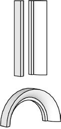 Kód: 20362/S:1043815 Výška 600 mm, Šířka 140 mm Hloubka 260 mm (nahoře) resp.