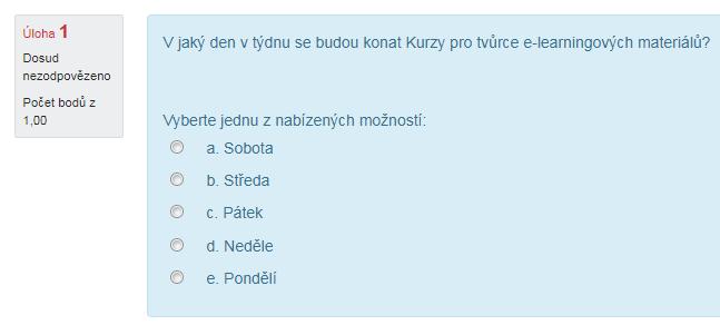 - rozbalí se Vám okno, ve kterém si vyberete druh úlohy a následně klepnete na Přidat (viz.