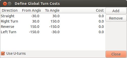 The angle, however, is only the simple one between two straight lines (from previous