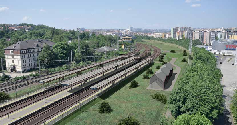 Optimalizace traťového úseku Praha Hostivař Praha hl. n.