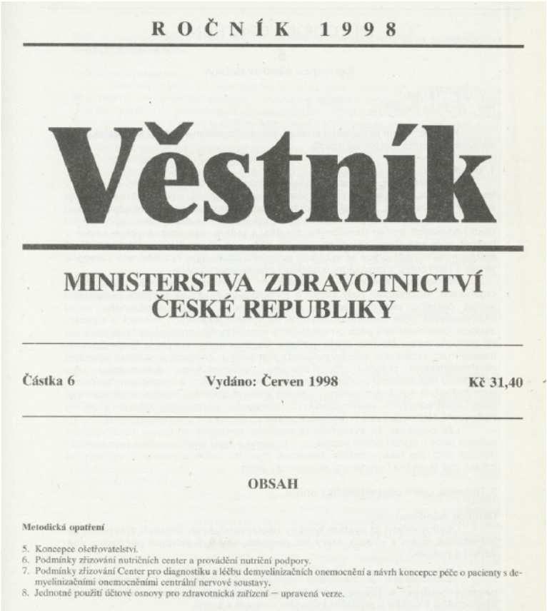 Koncepce 1998 autorka návrhu: doc. PhDr. Marta Staňková, CSc. 9.