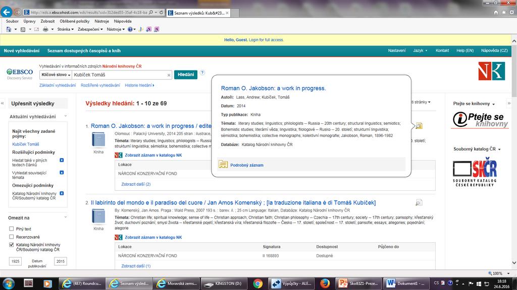 SKC - EBSCO