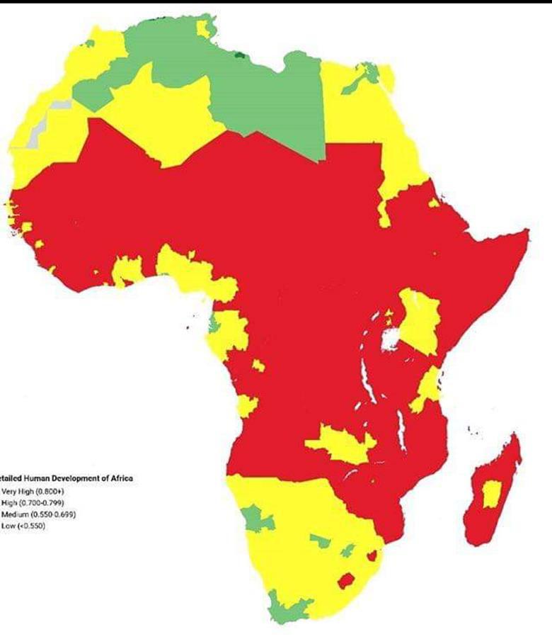 5.3 v Africe Afrika je nejméně vyspělým kontinentem na světě až na některé části Afriky zde nefunguje zdravotnictví, školy, dále i infrastruktura je ve velmi špatném stavu, což má největší dopad na