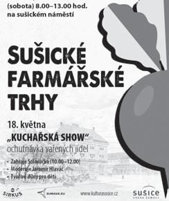 tančíme pro radost 15.55 16.05 SOŠ a SOU Sušice Cestovní ruch zpěv v doprovodu kytary 16.05 16.20 SOŠ a SOU Sušice Zedníci Tvoje tvář má známý hlas 16.20 16.
