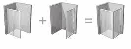 Ušetřit můžete až polovinu ceny sprchového koutu a přitom vytvořit větší sprchovací prostor. Zvažte, zda místo rozměru 90 x 90 cm neupřednostníte třeba 80 x 100 cm.