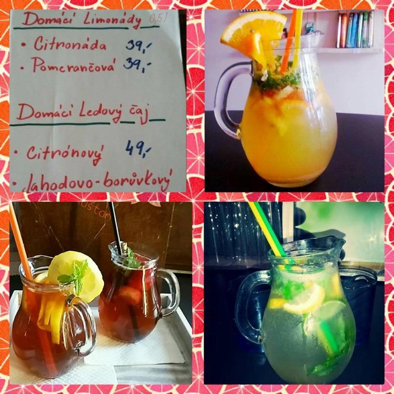 Alkoholické nápoje Staropramen točený 10 0,3 l 18,- Kč 0,5 l 25,- Kč Strongbow 0,33 l 35,- Kč Frisco 0,33 l 35,- Kč Vodka 0,04 l 25,- Kč Rum 0,04 l 25,- Kč Zelená 0,04 l 25,- Kč Morgan 0,04 l 40,- Kč