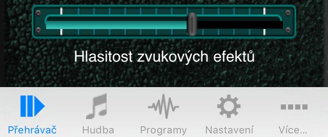 Výběr programu Stiskněte tlačítko Programy.