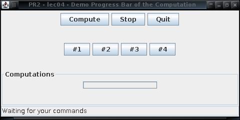 MyBarPanel createcomponents private void createcomponents() { // 1st row of the control buttons JPanel controlbuttonspanel = new JPanel(); createcontrolbuttons(controlbuttonspanel); // 2nd row of the