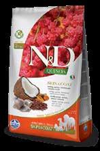 GU M & CARRAGEENAN Happy pet. Happy you. FARMINA PET FOODS Příroda a věda v dokonalé harmonii. PŘEDSTAVUJEME KOMPLETNÍ PORTFOLIO SUCHÉHO A VLHKÉHO KRMIVA N&D VLHKÉ KRMIVO NATURAL & DELICIOUS.