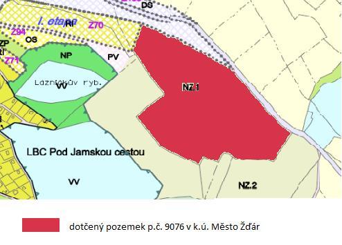 Příloha č. 1: Zrušení části Územního plánu Žďár nad Sázavou správním soudem Na základě rozhodnutí zastupitelstva města bude dle ust. 55 odst. 3 stavebního zákona pořízena změna č.