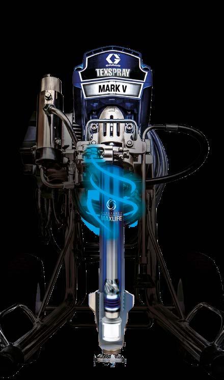 Elektrická airless stříkací zařízení na stěrkové hmoty pro profesionály Čerpadla Endurance : Vysoká odolnost Elektrická stříkací