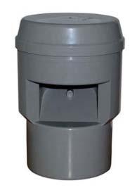 ODPADNÍ SYSTÉM HT STRANA 115 HT přivětrávací hlavice DN110 AVPA000 (mm ) 65x175 568,60