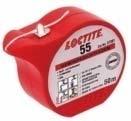 304,00 535,20 LOCTITE teflonová těsnící nit L55 LOCTITE55 vhodný pro kovové i plastové závity do průměru 5" pracovní