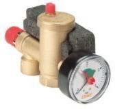 filtru 0,28mm transparentní nádoba filtru, tělo z mosazi montážní klíč k čištění filtru je součástí balení výrobce CALEFFI Itálie 1/2" 3/4" 1" 3574,60 4910,70 5564,50 Náhradní ovládací