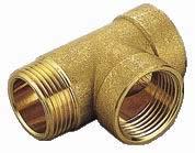 vodoměrům 1522 sada s těsněním=1 pár, (2matice + 2dříky + 2těsnění) matka s plombovacím očkem 3/4"x1/2"