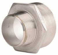 PN20, materiál: nerezová ocel A351 4408) AISI 316, teplota 25 C /+180 C řada STANDARD typ závitu BSP výrobce SFERACO Francie 3/8"x1/8"