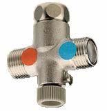 Směšovací ventily STRANA 94 AC950 Ruční směšovací ventil 1/2"x1/2" 1/2" x 1/2" 535,80 Termostatický směšovací