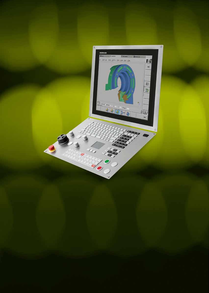 CNC PILOT 640 s TURN PLUS hotový NC program s technologií na stisknutí tlačítka CNC PILOT 640 z vývojové dílny HEIDENHAIN je sofistikované řízení pro víceosé produkční soustruhy a soustružnická