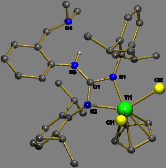 THE CENTRAL ATOM EFFECT ON GEOMETRY OF TRANSITION METAL COMPLEXES CONTAINING GUANIDINATE LIGAND Kristýna Pokorná secondary school internship, Gymnázium Roudnice nad Labem supervisor: Mgr.