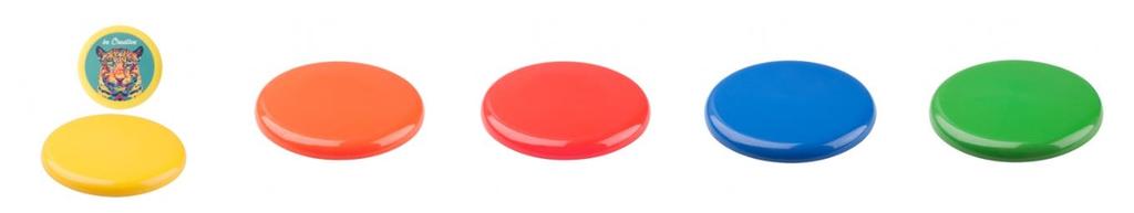 21,90 Kč/ks Plastové frisbee, možnost celoplošného a plnobarevného potisku Rozměr: