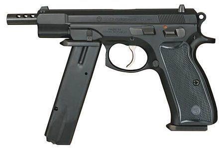 2.2.9. Pistole CZ 75 AUTOMATIC (Full Auto) Pistole CZ 75 Automatic je zřejmě nejzajímavější verzí pistole CZ 75.