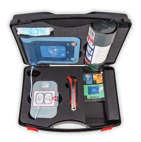 ROZMÍSŤOVÁNÍ AED VE STŘEDOČESKÉM KRAJI Od roku 2014 Zdravotnická záchranná služba Středočeského kraje nakoupila a rozmístila 99 kusů automatizovaných externích defibrilátorů (AED) včetně kyslíkového