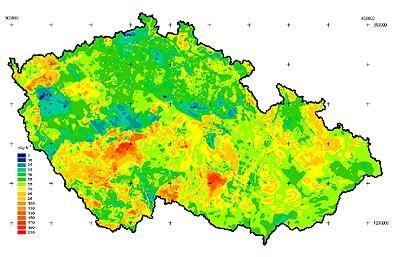 2. Datová část Tato část je reprezentována složkou "Data", ve které jsou uložena mapová data ve vektorovém formátu shapefile.