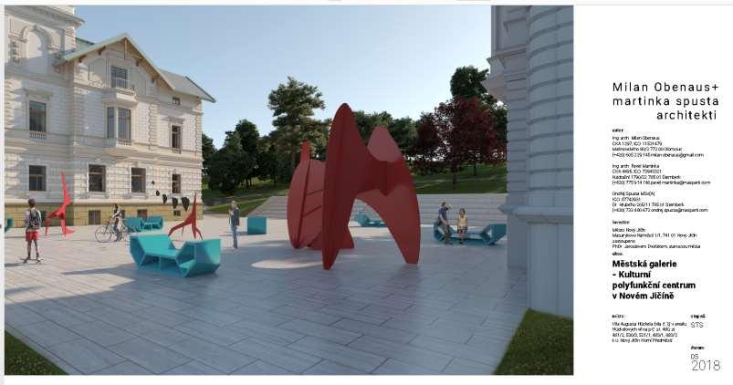 Vítězná architektonická studie využití vily Augusta Hückela