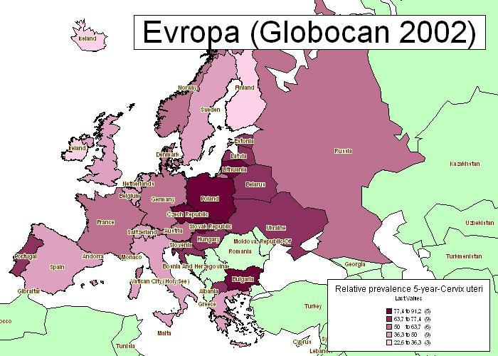 Pětiletá prevalence nádorů prsu a