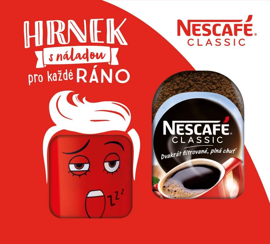 Nescafé CLASSIC 200g + HRNEK kód:1571 balení: 1/4