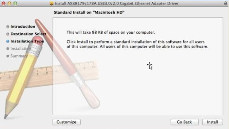 3. Klikněte na Install pro