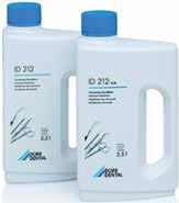 410034 689,- ID 212 / ID 212 Forte Koncentrát bez obsahu aldehydů pro dezinfekci a čištění běžného instrumentária včetně rotačních nástrojů.