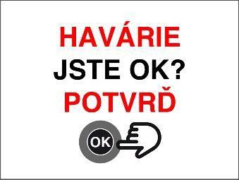 V případě, že stojící posádka stiskne tlačítko OK, informace o stojící překážce z displeje zmizí. Jak se při jejím zobrazení zachovat?